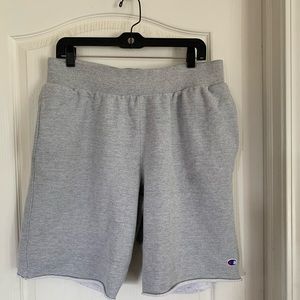 Men’s large champion gray athletic shorts